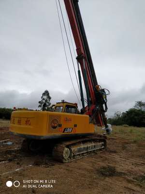 廣西聯達旋挖鉆機5-30米打樁挖樁深度--農村城鎮地基打樁王